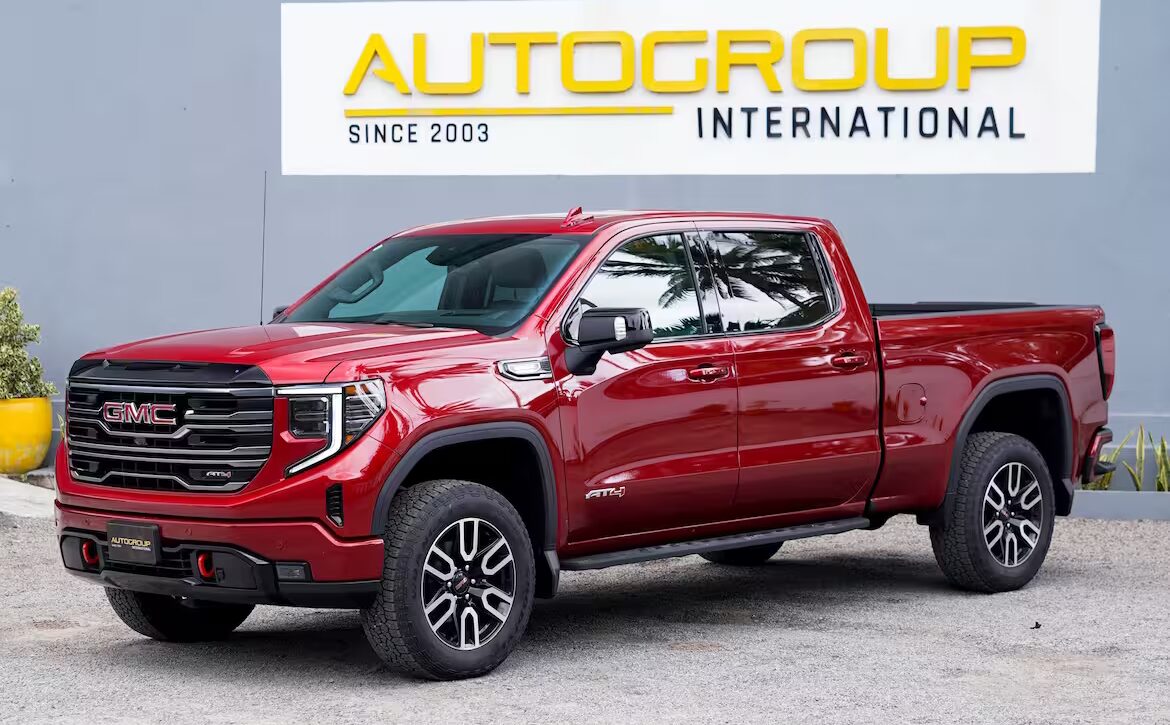 Right hand drive 2026 GMC Sierra 1500 AT4 with 3.0L Diesel engine from Autogroup Intrnational