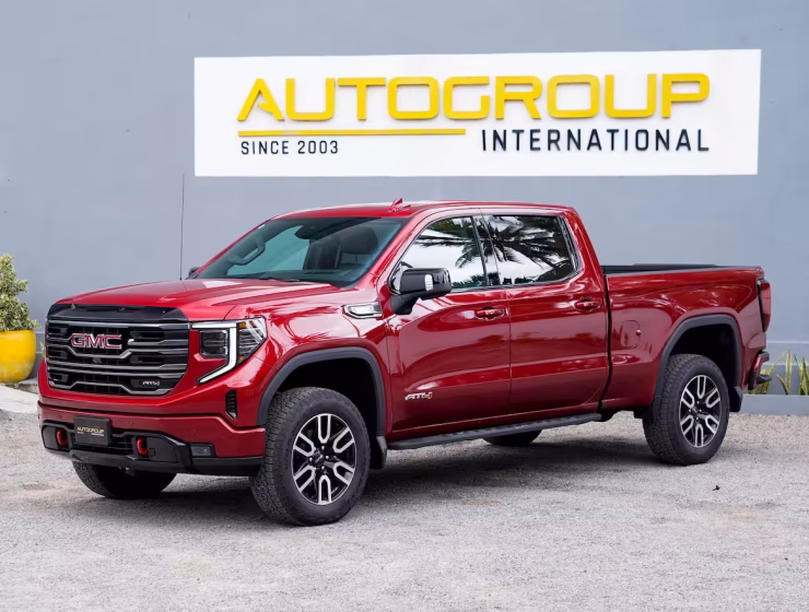 Right hand drive 2026 GMC Sierra 1500 AT4 with 3.0L Diesel engine from Autogroup Intrnational