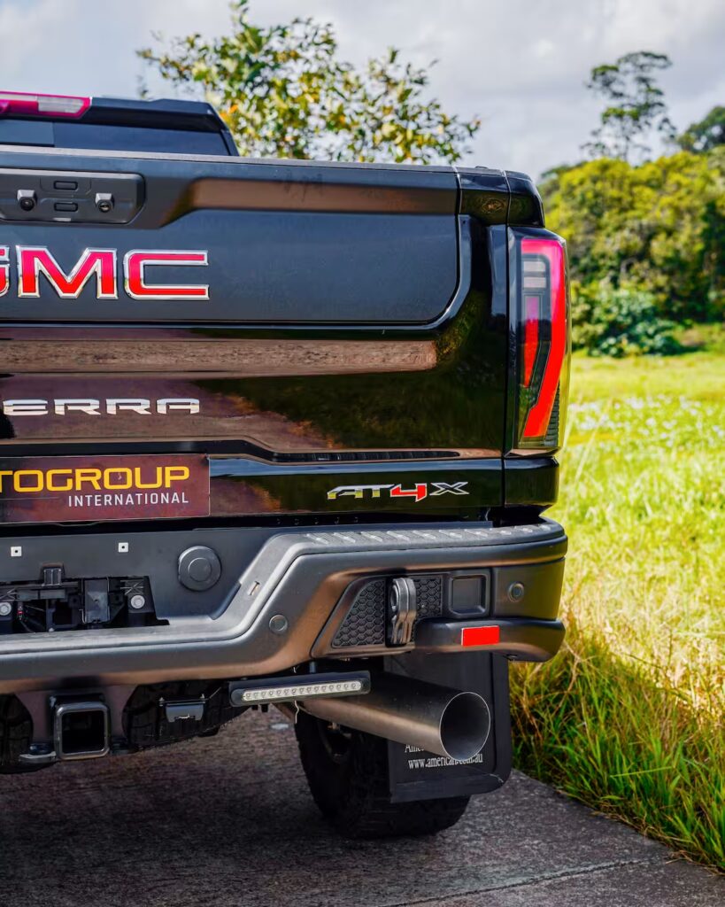 Right hand drive 2026 GMC Sierra 2500 HD AT4X AEV Special Edition pickup truck from Autogroup International