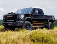 Right hand drive 2026 GMC Sierra 2500 HD AT4X AEV Special Edition pickup truck from Autogroup International