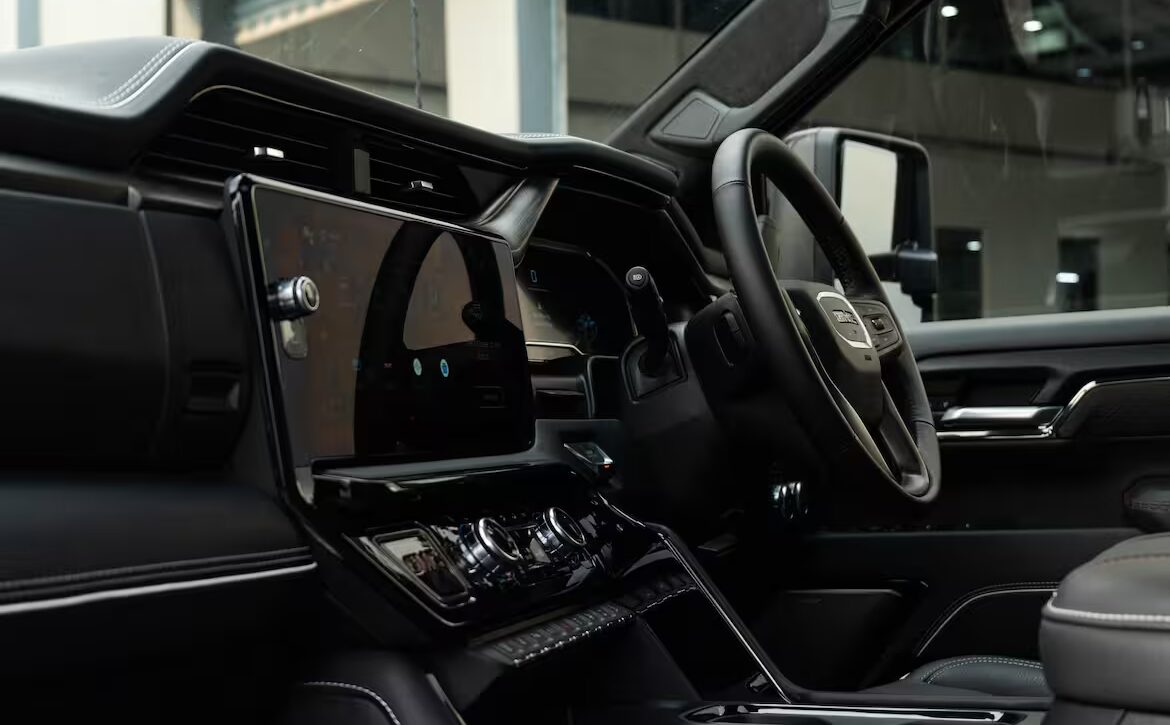 Right hand drive 2026 GMC Sierra 2500 HD AT4X AEV Special Edition pickup truck from Autogroup International