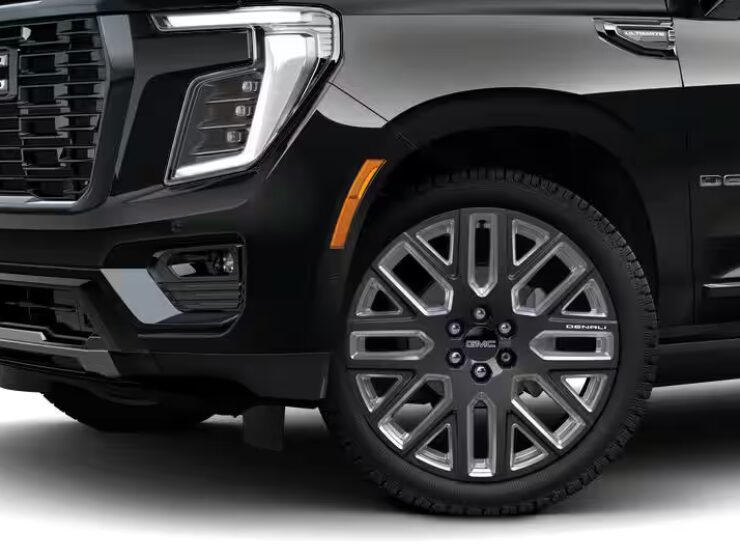 Right hand drive 2026 GMC Yukon XL Denali Ultimate on Onyx Black from Autogroup International