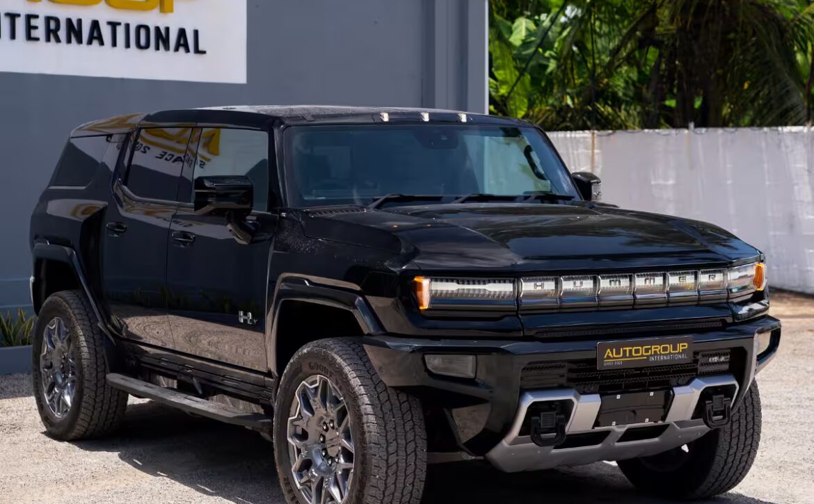 Right hand drive 2026 Hummer EV 2X in Void Black from Autogroup International in Australia