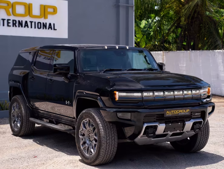 Right hand drive 2026 Hummer EV 2X in Void Black from Autogroup International in Australia