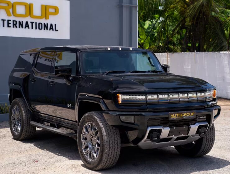 Right hand drive 2026 Hummer EV 2X in Void Black from Autogroup International in Australia