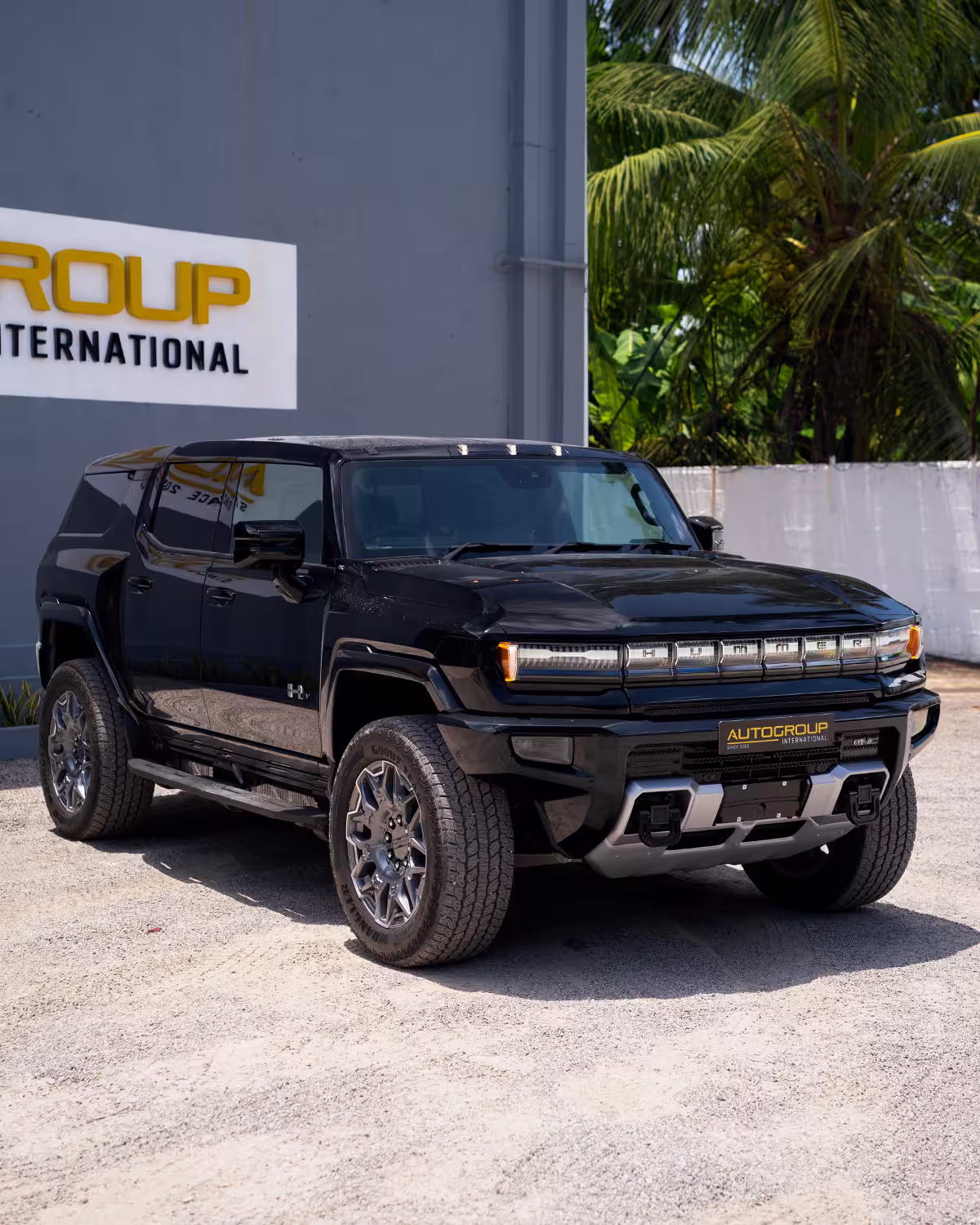 Right hand drive 2026 Hummer EV 2X in Void Black from Autogroup International in Australia