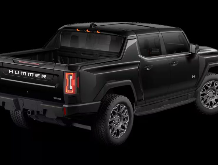 Right hand drive 2026 Hummer EV 3X SUT (Pickup truck) from Autogroup International in Australia inside cabin view with offroad tyres and 6-inch lift