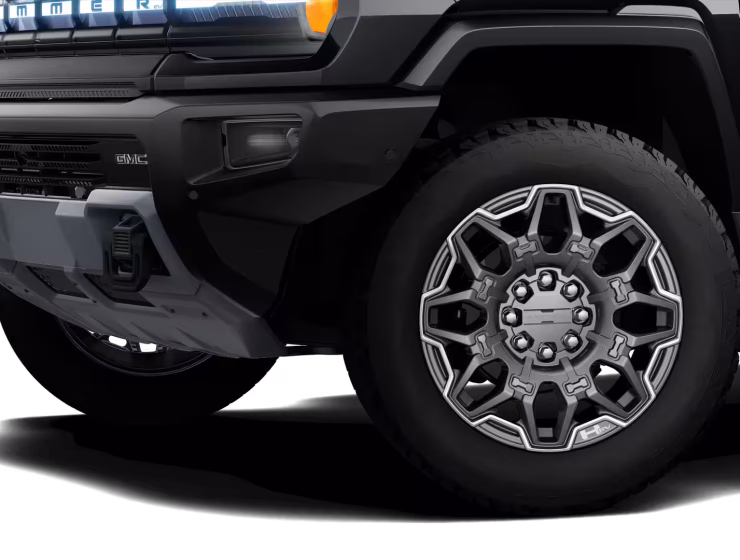 Right hand drive 2026 Hummer EV 3X SUT (Pickup truck) from Autogroup International in Australia inside cabin view with offroad tyres and 6-inch lift