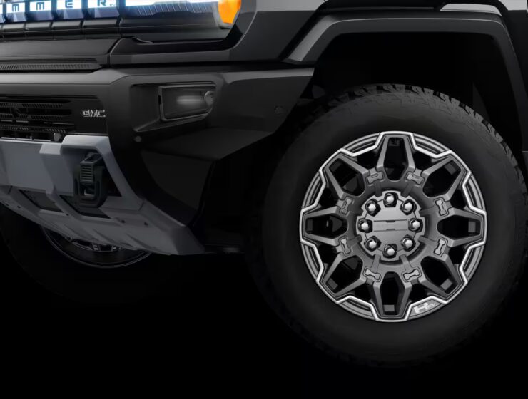 Right hand drive 2026 Hummer EV 3X SUT (Pickup truck) from Autogroup International in Australia inside cabin view with offroad tyres and 6-inch lift