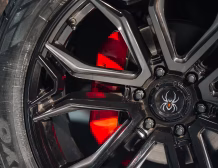 Right hand drive Black Widow Chev Silverado 1500 SR from Autogroup International in Australia