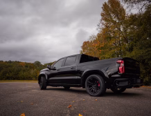 Right hand drive Black Widow Chev Silverado 1500 SR from Autogroup International in Australia