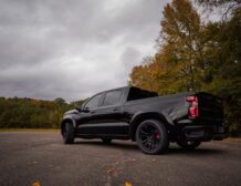 Right hand drive Black Widow Chev Silverado 1500 SR from Autogroup International in Australia