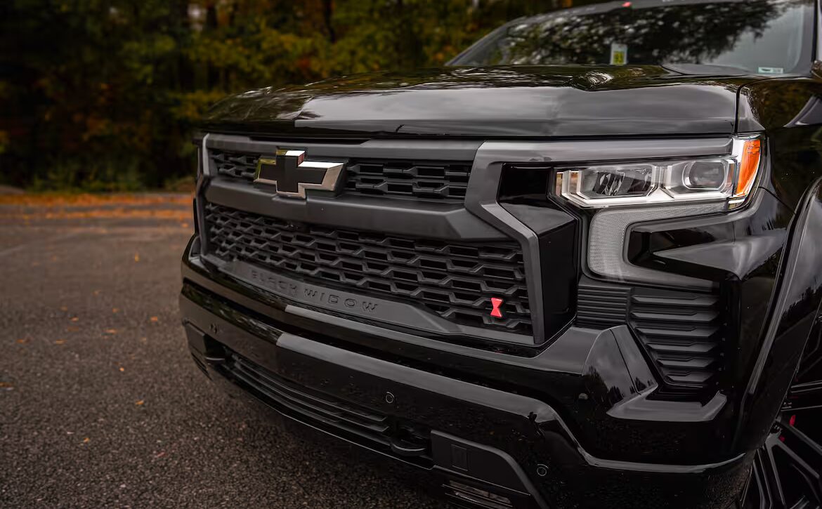 Right hand drive Black Widow Chev Silverado 1500 SR from Autogroup International in Australia