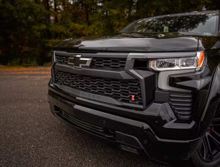 Right hand drive Black Widow Chev Silverado 1500 SR from Autogroup International in Australia