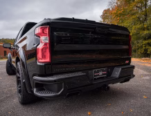 Right hand drive Black Widow Chev Silverado 1500 SR from Autogroup International in Australia