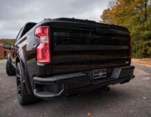 Right hand drive Black Widow Chev Silverado 1500 SR from Autogroup International in Australia