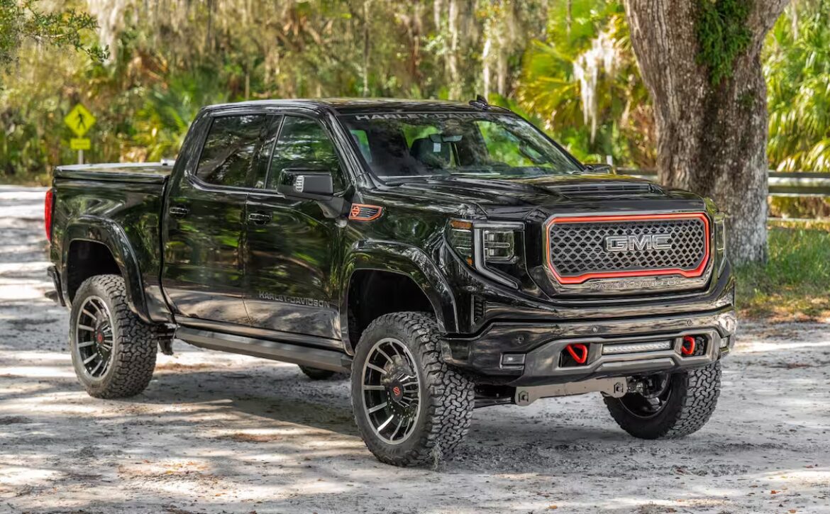 Right hand drive 2026 Harley-Davidson GMC Sierra 1500 from Autogroup International for Australia and New Zealand.