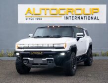 Right hand drive 2025 Hummer EV SUV 3X in Interstellar White from Autogroup International