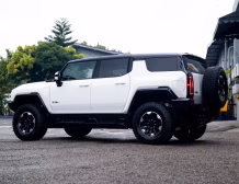 Right hand drive 2025 Hummer EV SUV 3X in Interstellar White from Autogroup Internationa