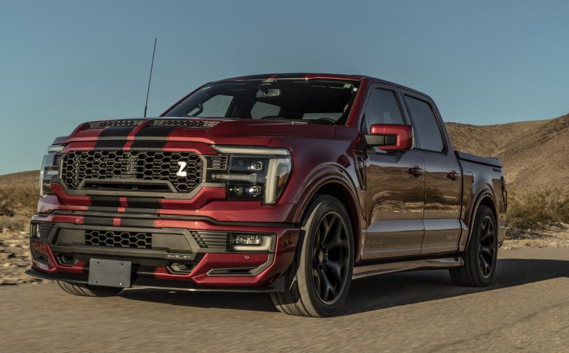 Right hand drive Shelby F-150 Super Snake pickup truck from Autogroup International