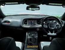 2023 Dodge Challenger SRT Hellcat Redeye Widebody in Go Mango by Autogroup International - ready for right hand drive conversion