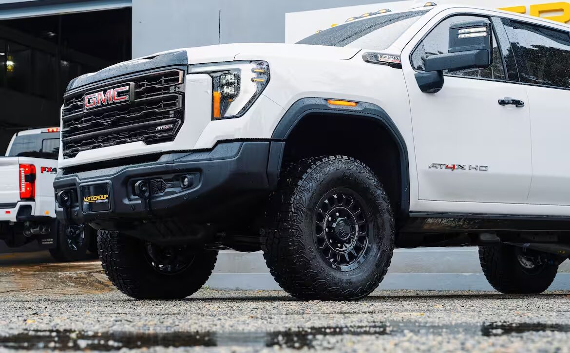 right hand drive 2026 GMC Sierra 2500 HD AT4X AEV Special Edition from Autogroup International