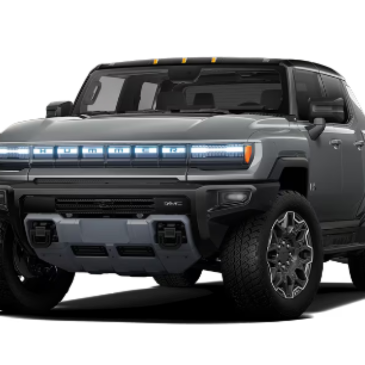 2026 Hummer EV 3X SUT Pickup in Limited Edition Carbon Fibre Silver