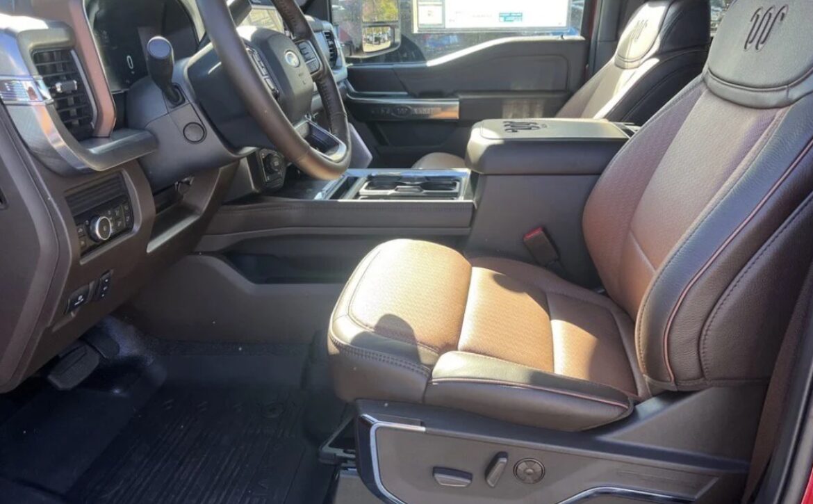 right hand drive 2026 ford f 350 king ranch from autogroup international (king ranch interior front) in australia