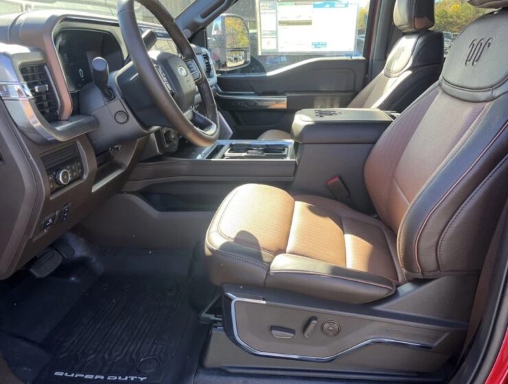 right hand drive 2026 ford f 350 king ranch from autogroup international (king ranch interior front) in australia