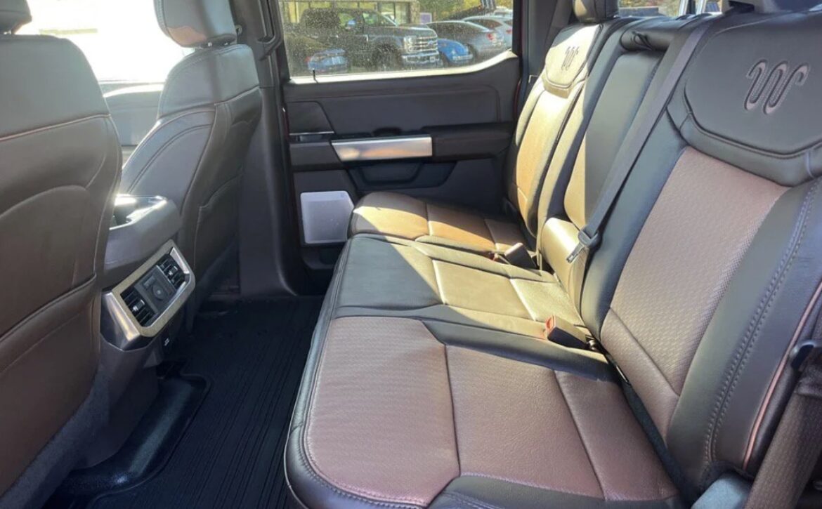 right hand drive 2026 ford f 350 king ranch from autogroup international (king ranch interior rear) in australia