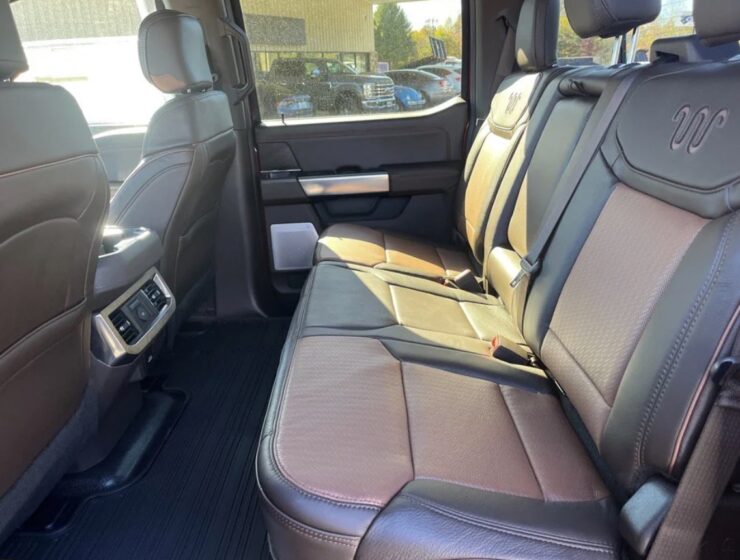 right hand drive 2026 ford f 350 king ranch from autogroup international (king ranch interior rear) in australia