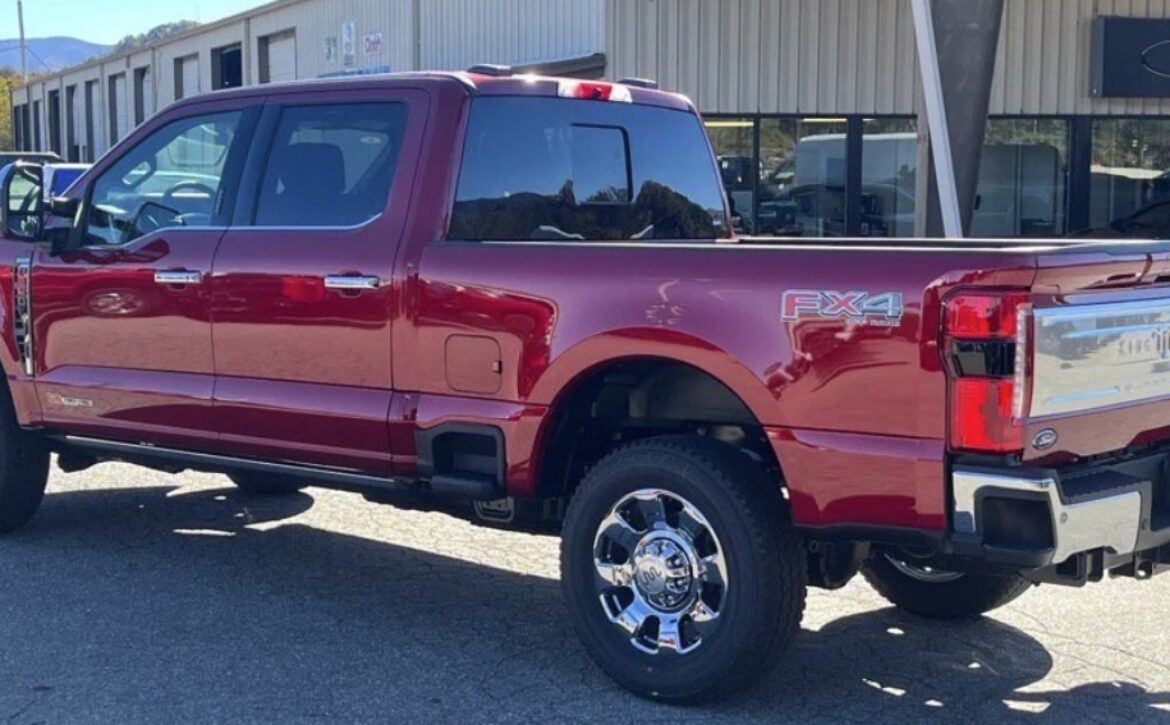 right hand drive 2026 ford f 350 king ranch from autogroup international (rear side qtr) in australia