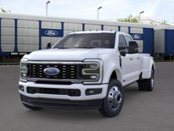 right hand drive 2026 ford f 450 drw platinum from autogroup international (front qtr view) in australia