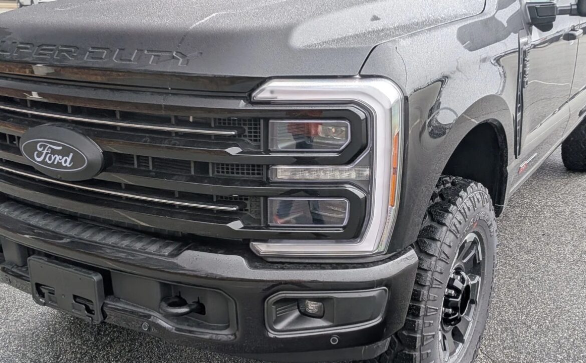 right hand drive 2026 ford super duty f 250 srw from autogroup international (front end close up) in australia