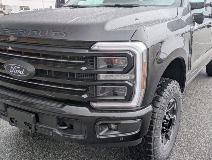 right hand drive 2026 ford super duty f 250 srw from autogroup international (front end close up) in australia