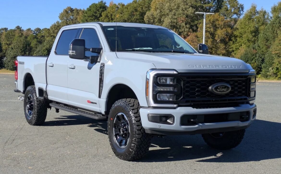 right hand drive 2026 ford super duty f 350 lariat tremor from autogroup international (front view) in australia