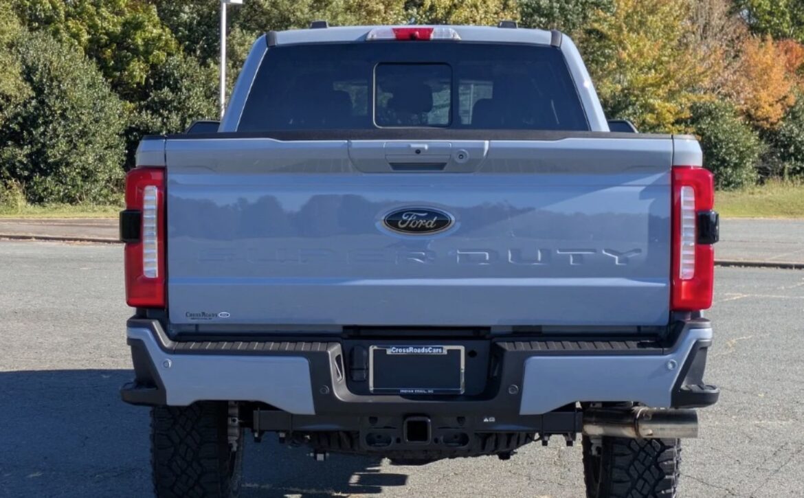 right hand drive 2026 ford super duty f 350 lariat tremor from autogroup international (rear end view) in australia