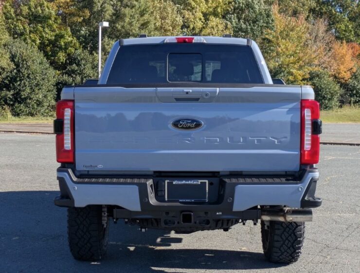 right hand drive 2026 ford super duty f 350 lariat tremor from autogroup international (rear end view) in australia