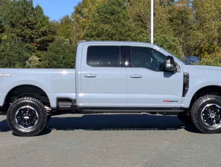 right hand drive 2026 ford super duty f 350 lariat tremor from autogroup international (side view) in australia