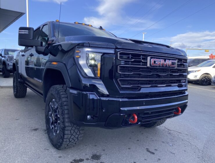 right hand drive 2026 gmc sierra 2500 hd at4x from autogroup international (front end) in australia