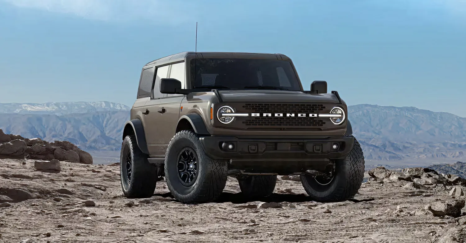 the 2026 bronco in australia bronco badlands outside